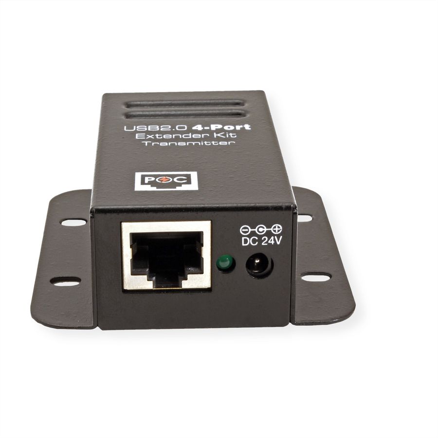 ROLINE Rallonge USB 2.0 à partir de RJ45, 4x USB, max. 50m