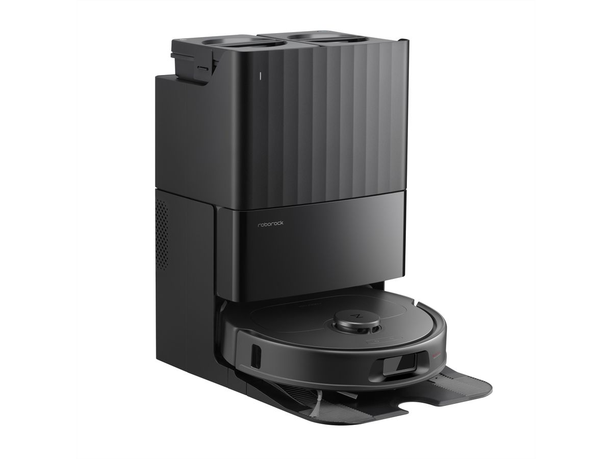 Roborock Aspirateur Qrevo S ProX noir, Robot aspirateur/balayeur