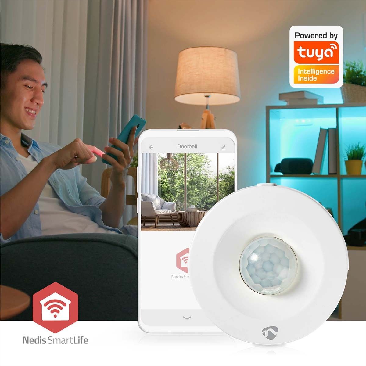 Nedis SmartLife-Bewegungssensor, Zigbee 3.0,  IP20