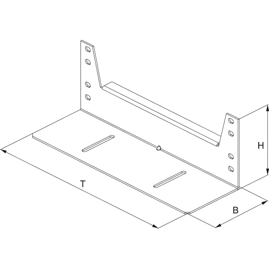 CONTEG Gleitschienen Länge 342 mm, 1 Paar