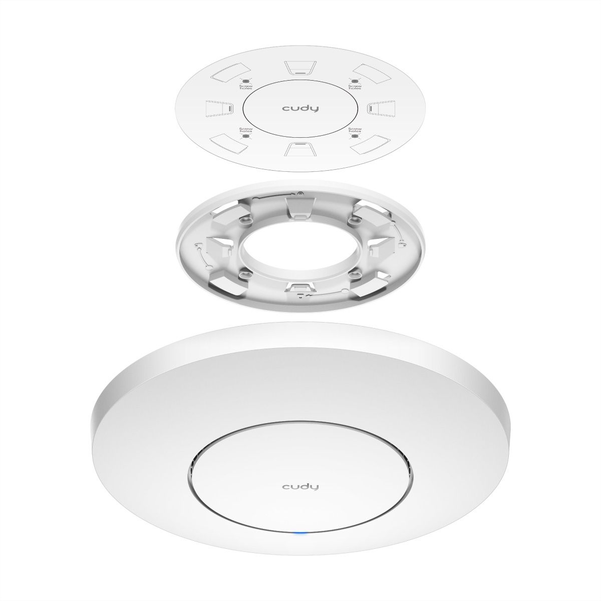 CUDY AP11000 BE11000 Point d'accès Wi-Fi 7 tri-bande 2,5 G avec SFP+ 10 G