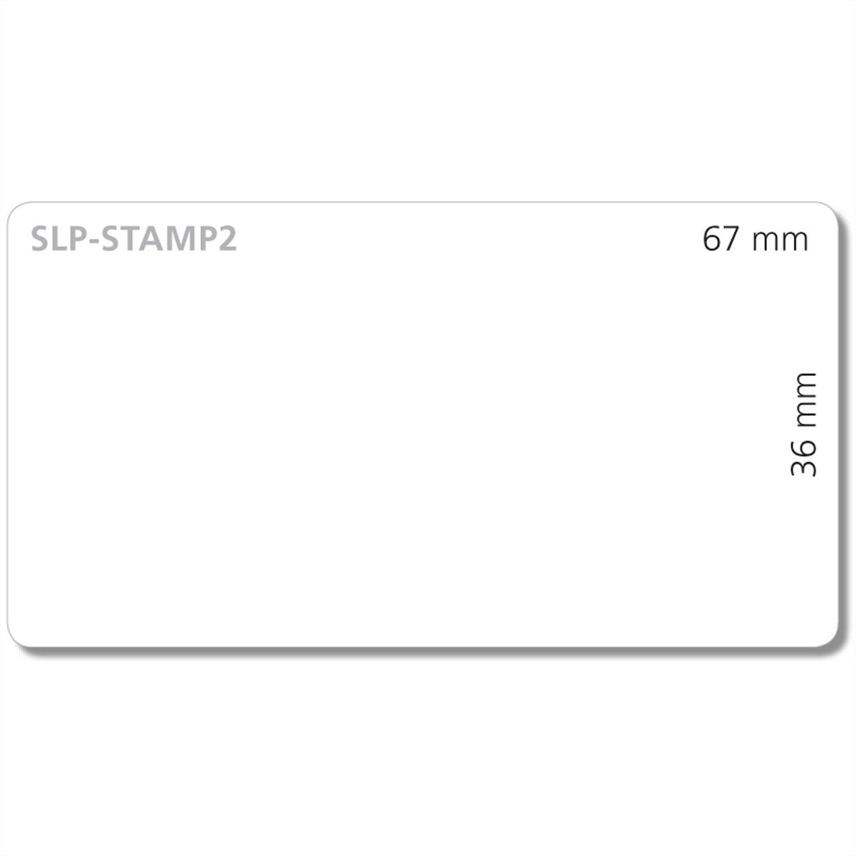 SEIKO  SLP-STAMP2 Etiquette Blanche