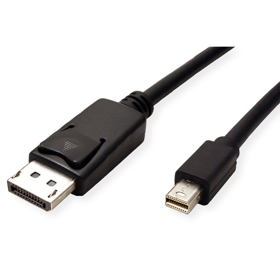 ROLINE GREEN Câble DisplayPort DP M - Mini DP M, TPE, noir, 2 m
