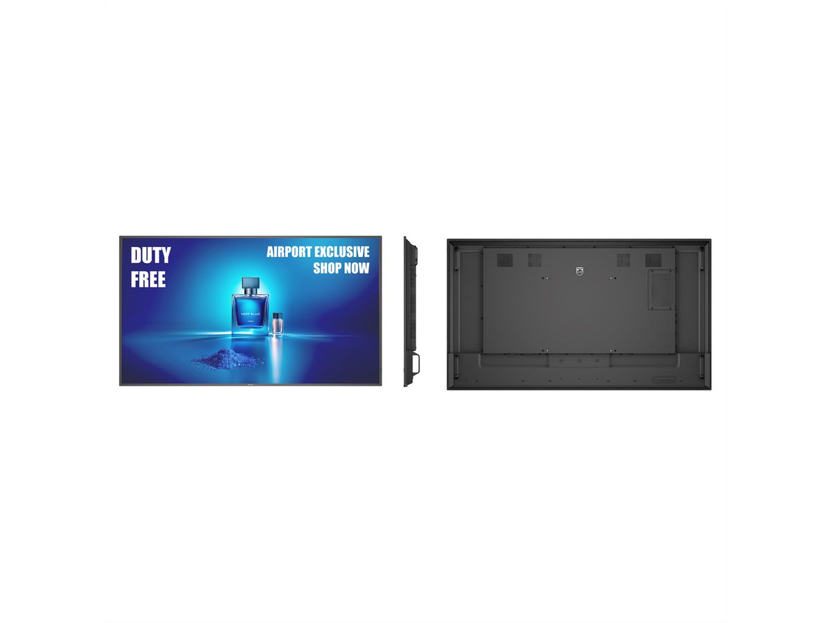 Philips Signage Display 65BDL6017P/00, 65", UHD, 24/7, 800cd/m², 25% Haze