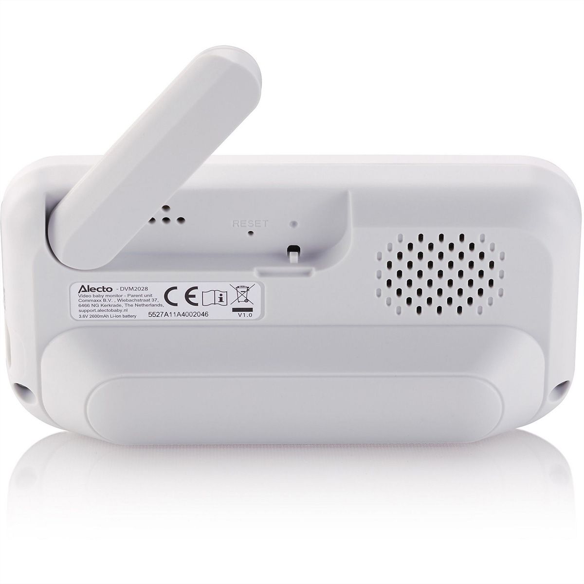 Alecto Babyphone DVM2028 7.1cm Display, avec caméra, extensible, veilleuse