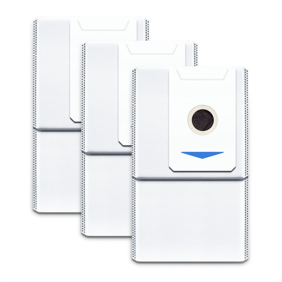 Ecovacs sac à poussière pack de 3, pour T30 omni, T30 Pro omni, antibactérien