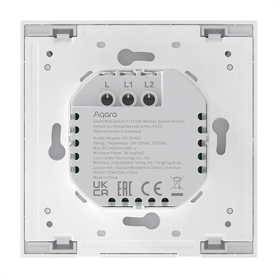 Aqara Wandschalter H1 ohne Neutralleiter