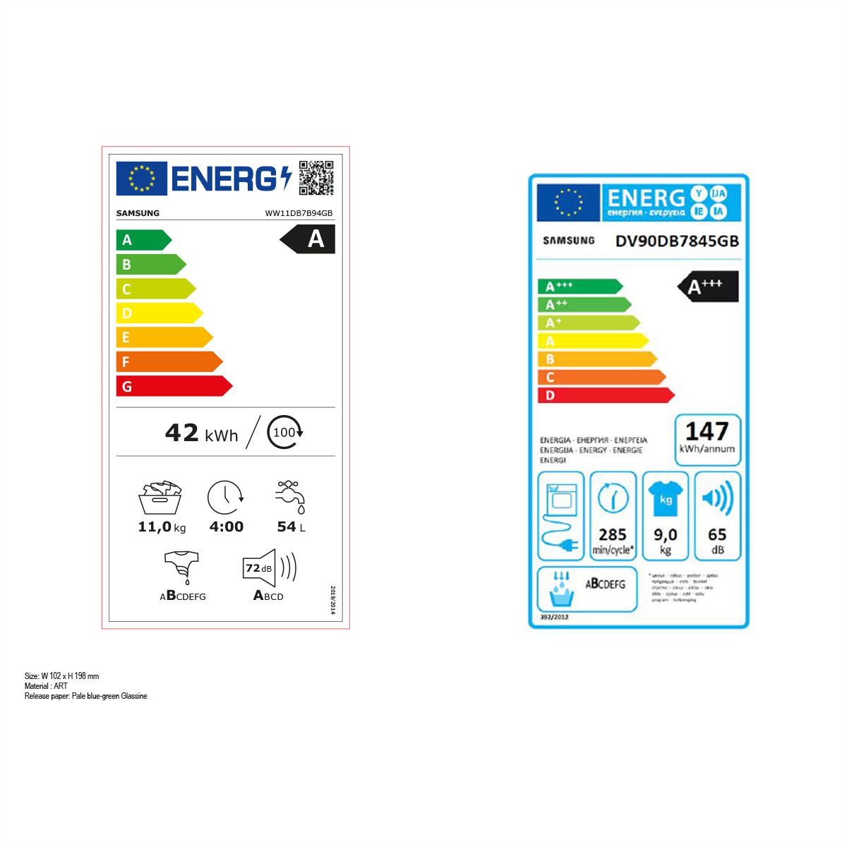 Samsung Waschturm WW7400_DV7400,11/9kg WW11DB7B94GBU5_DV90DB7845GBU5_SKK-SSV