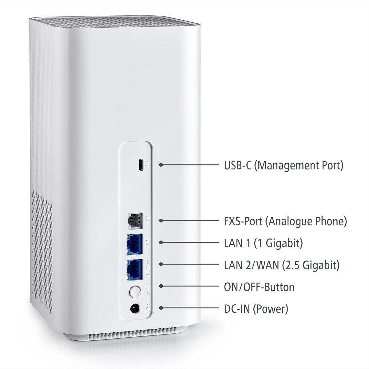 Devolo Router WiFi 6 5G, 3600 Mbit/s, 1x RJ45&RJ11, 1x Nano Sim