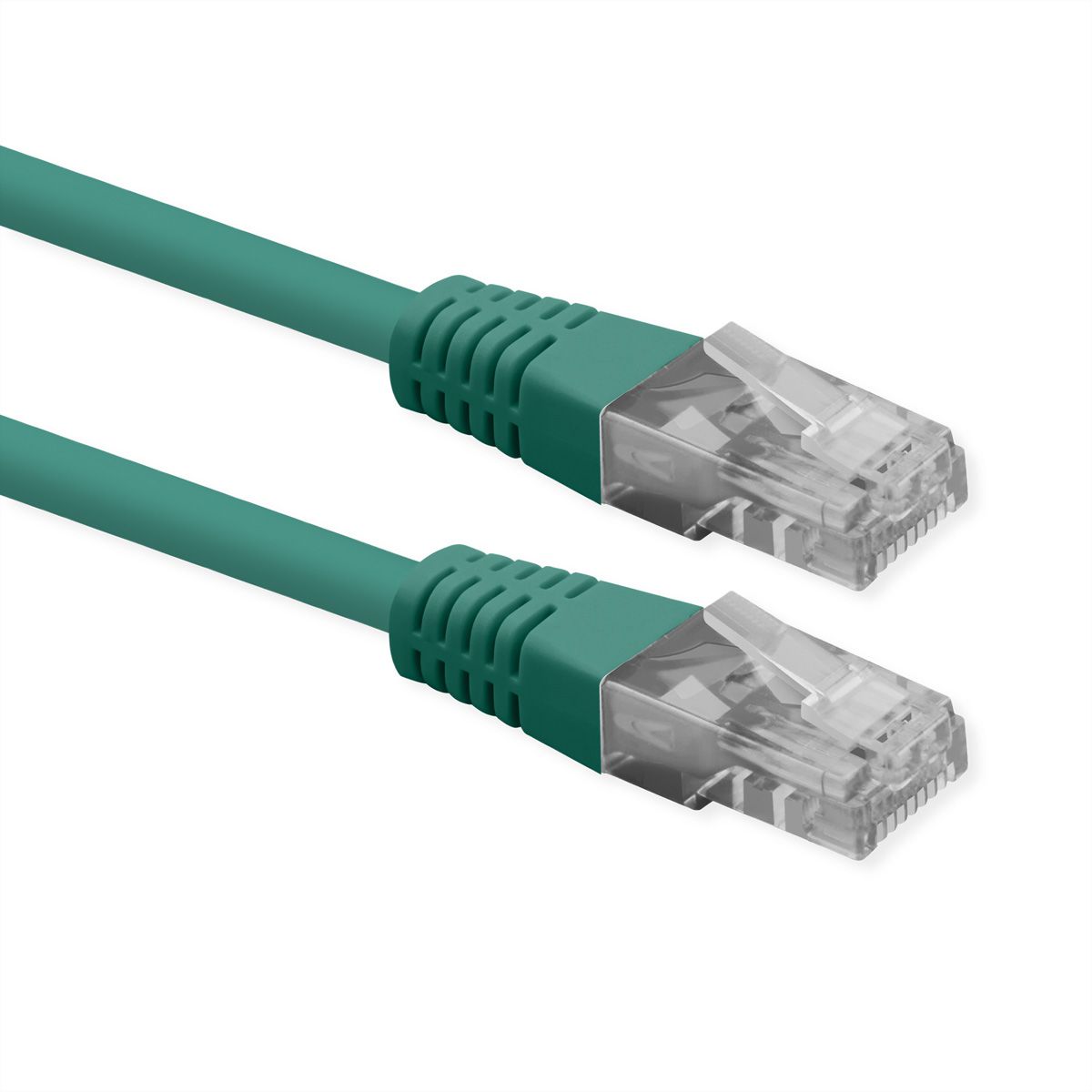 ROLINE Patchkabel Cat.6 (Class E), UTP, PoE, grün, 5 m