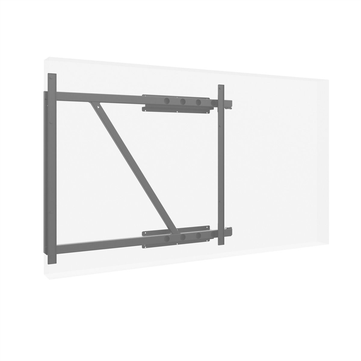 Hagor Outdoor-Wandhalterung WH OH 85, Landscape, für Samsung OH85, schwarz
