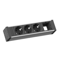 BACHMANN VENID 3x contact de protection, 1x ABD, noir