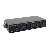 EXSYS EX-11227HMVS HUB métal 7 ports USB 3.2 Gen 1 VIA VL811+ Chipset