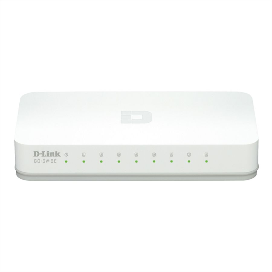 D-Link GO-SW-8E/E 8-Port Fast Ethernet Easy Desktop Switch