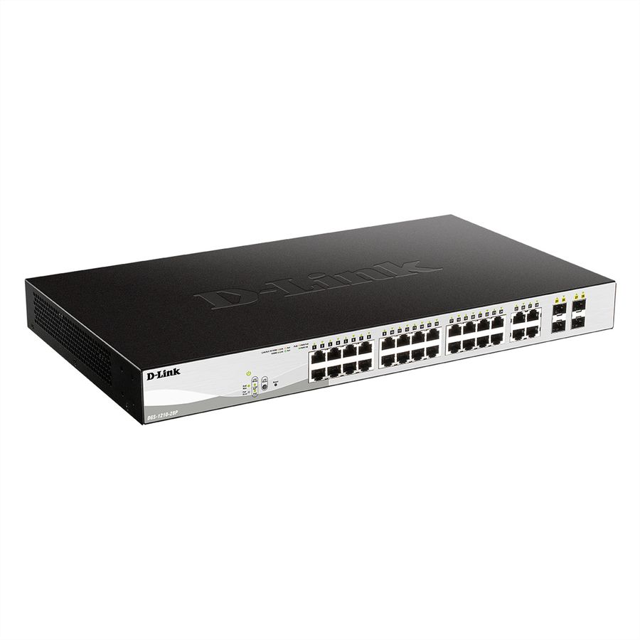 D-Link Web Smart DGS-1210-28P - Switch - 24 ports - Géré