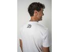 Kurz auf Stop Shirt weiss (Unisex), XL