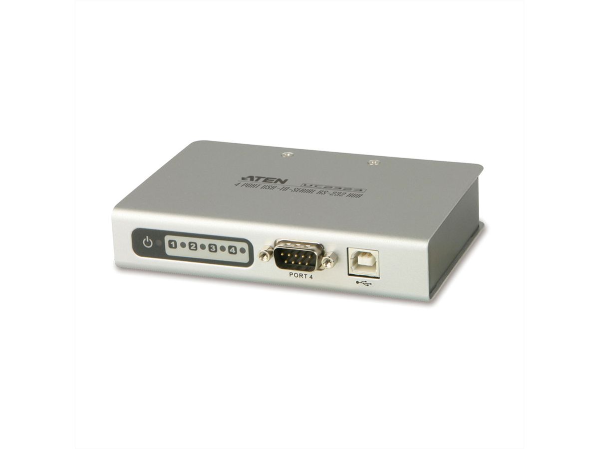 ATEN UC2324 Hub USB-Sériel RS-232 4 ports