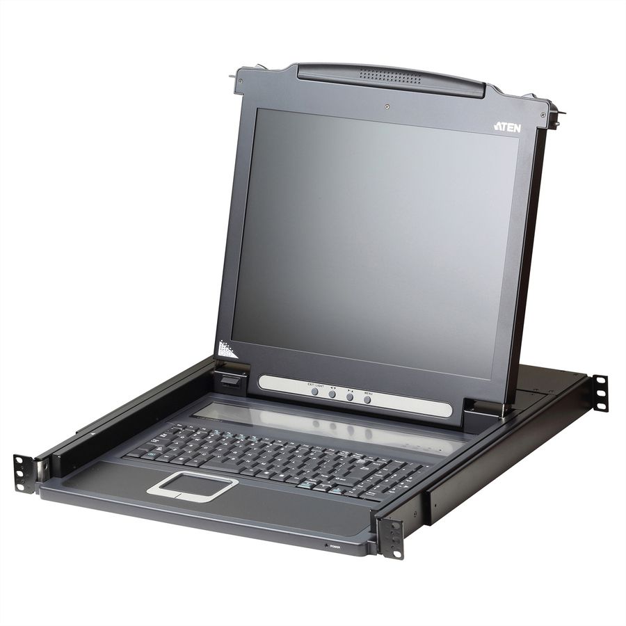 ATEN CL1000M Console KVM, LCD 43cm, VGA, PS/2, DE-Layout
