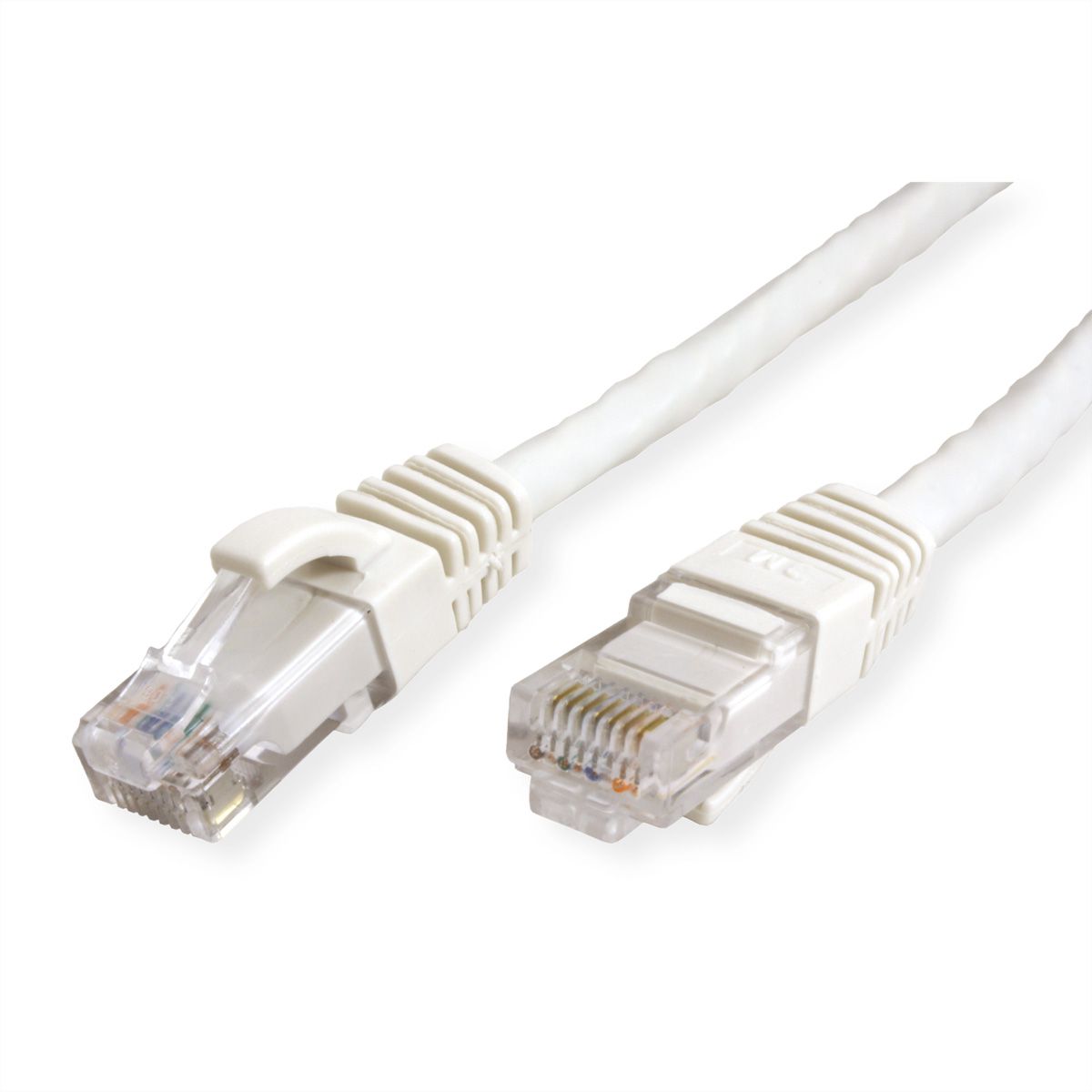 Cordon VALUE Cat.6A (Classe EA) / 10 Gigabit UTP, blanc, 7 m