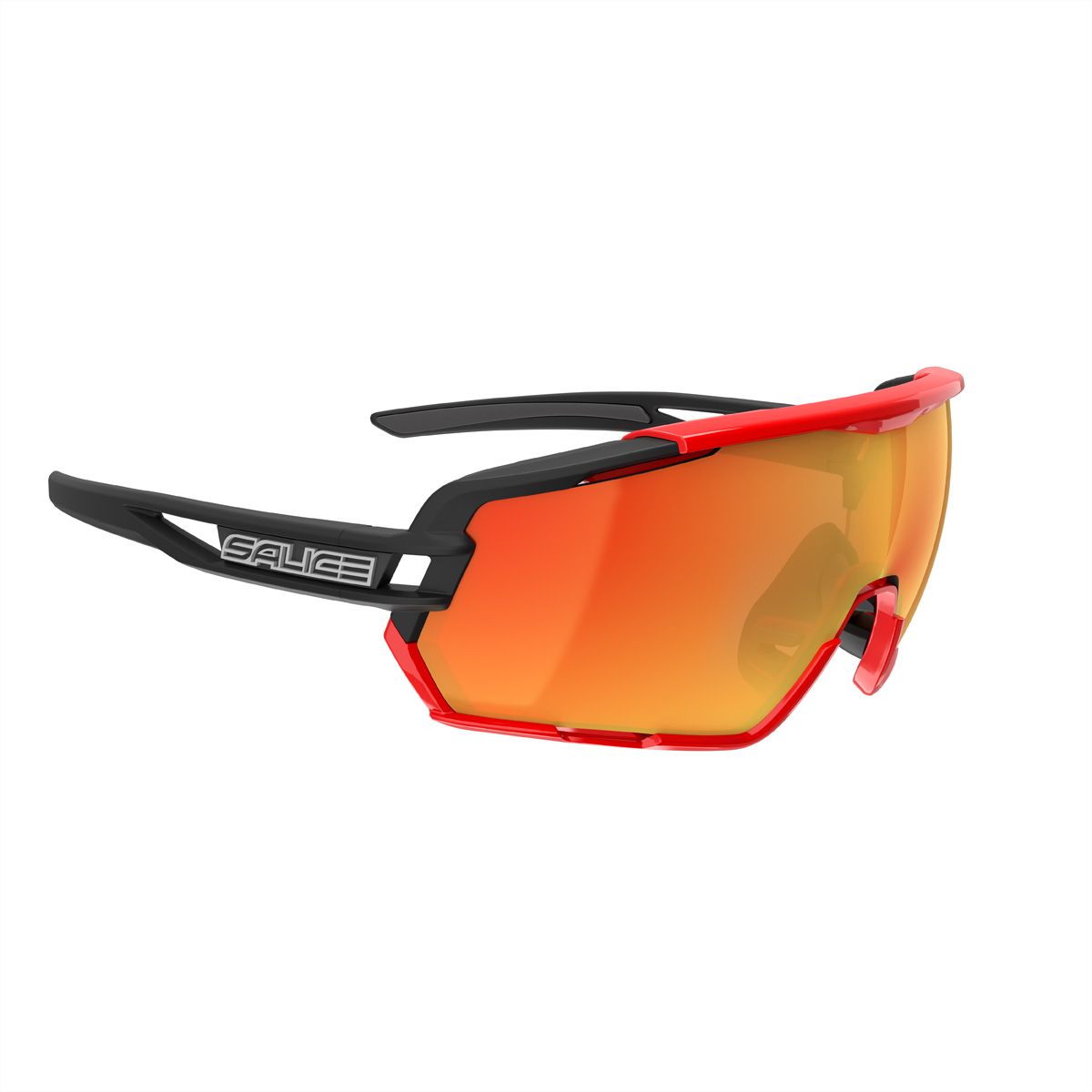 Salice Occhiali Sportbrille 020RWX, Black/Red / RW Red