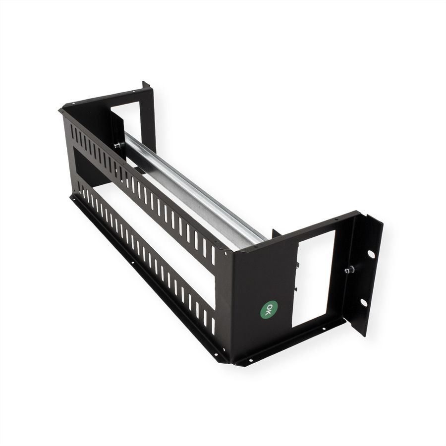 ROLINE 19-Zoll Hutschienenträger 3 HE, 133x482x123 HxBxT