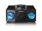 Lenco LED Vernebler LFM-220BK schwarz, mit 1L Flüssigkeit, r.c.