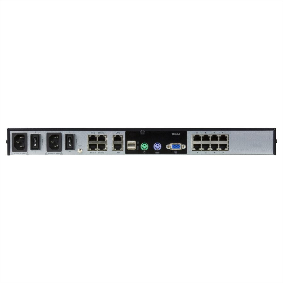 ATEN KN1108VA Switch KVM sur IP Cat5, 8 ports, 1 local/1 distant, support virtuel