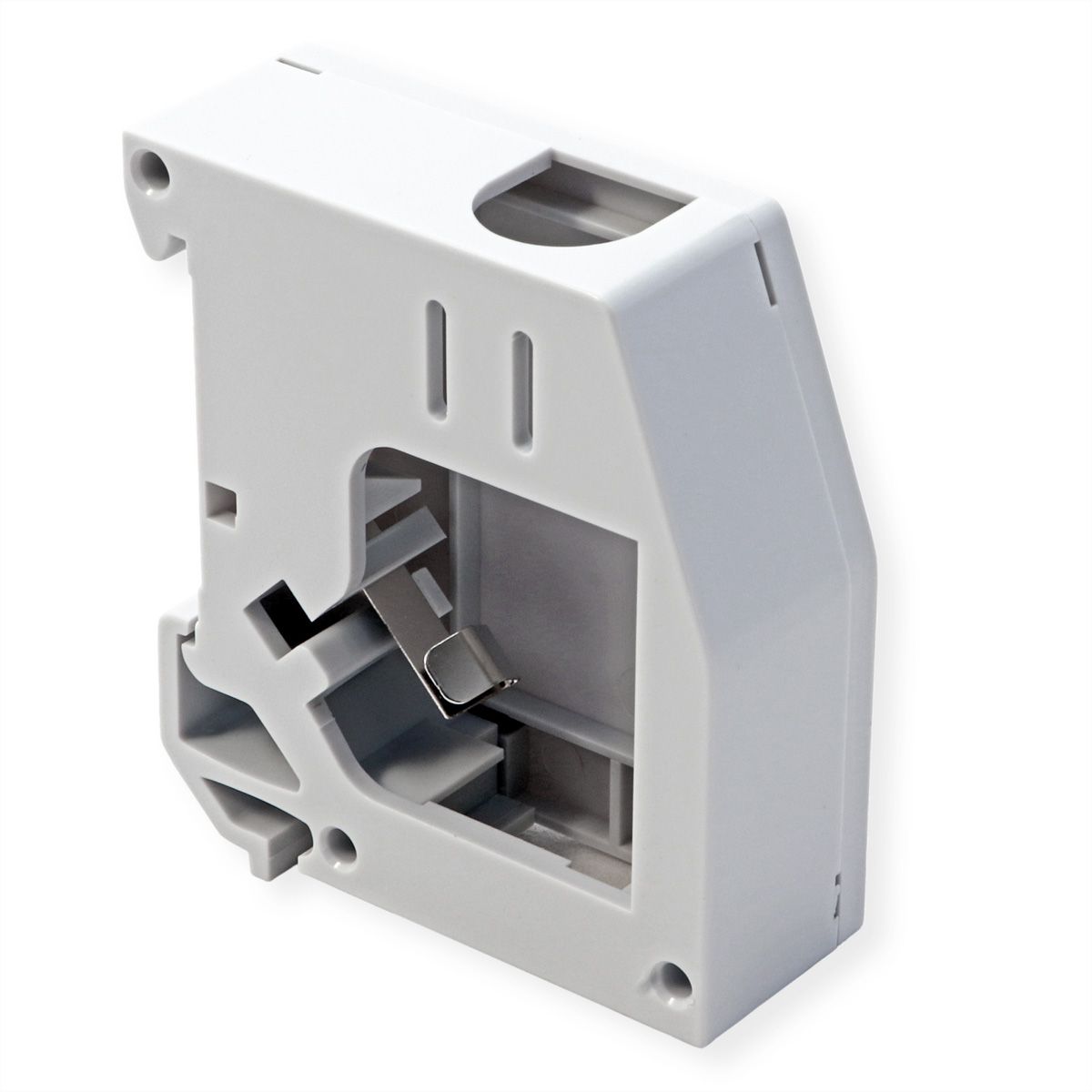 ROLINE Adaptateur de rail DIN pour module Keystone SLIM, non équipé, 180°