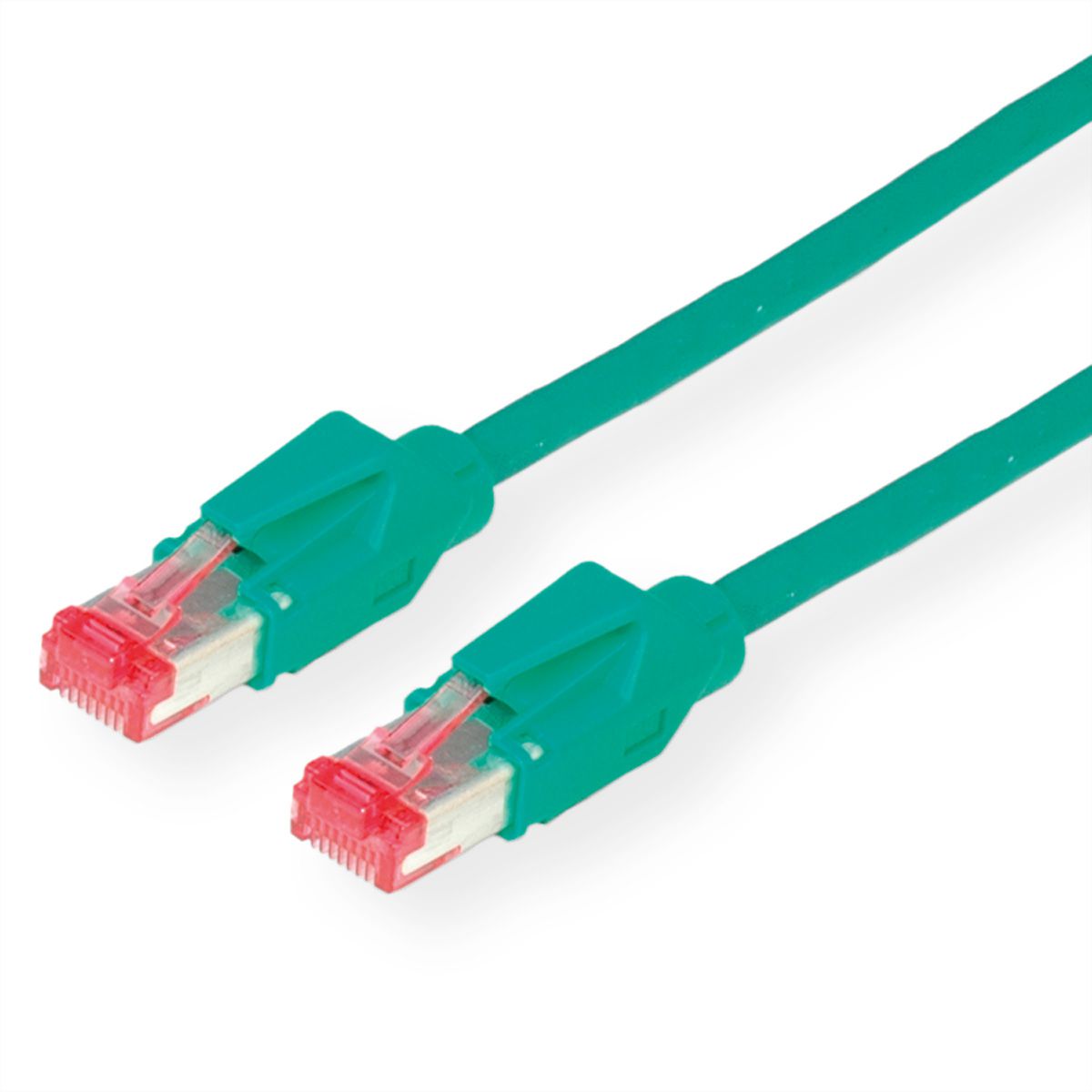 DRAKA Patchkabel Cat.6 (Class E) S/FTP, UC900 TM21, LSOH, grün, 0,5 m
