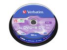 Verbatim DVD+R Spindle DL 8.5GB 8x 10 Pk