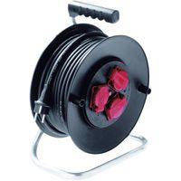 BACHMANN Enrouleur de câble à contact de protection 3x 230VAC, 50 m, 25 m