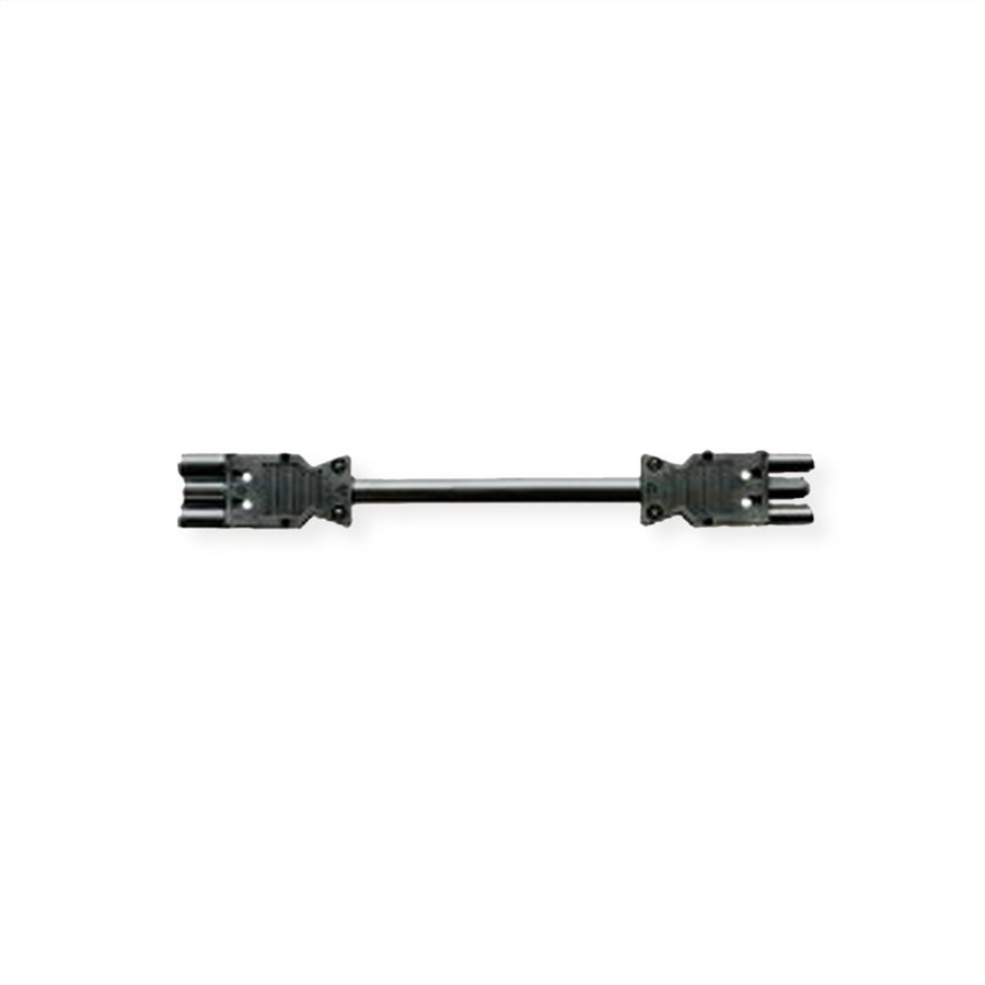 BACHMANN Câble prolongateur GST18-3 Mâle / coupleur, noir, 5 m