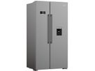 Beko Side by Side GN163242XBCHN, 554l, No Frost, silber, Wasserspender mit Tank