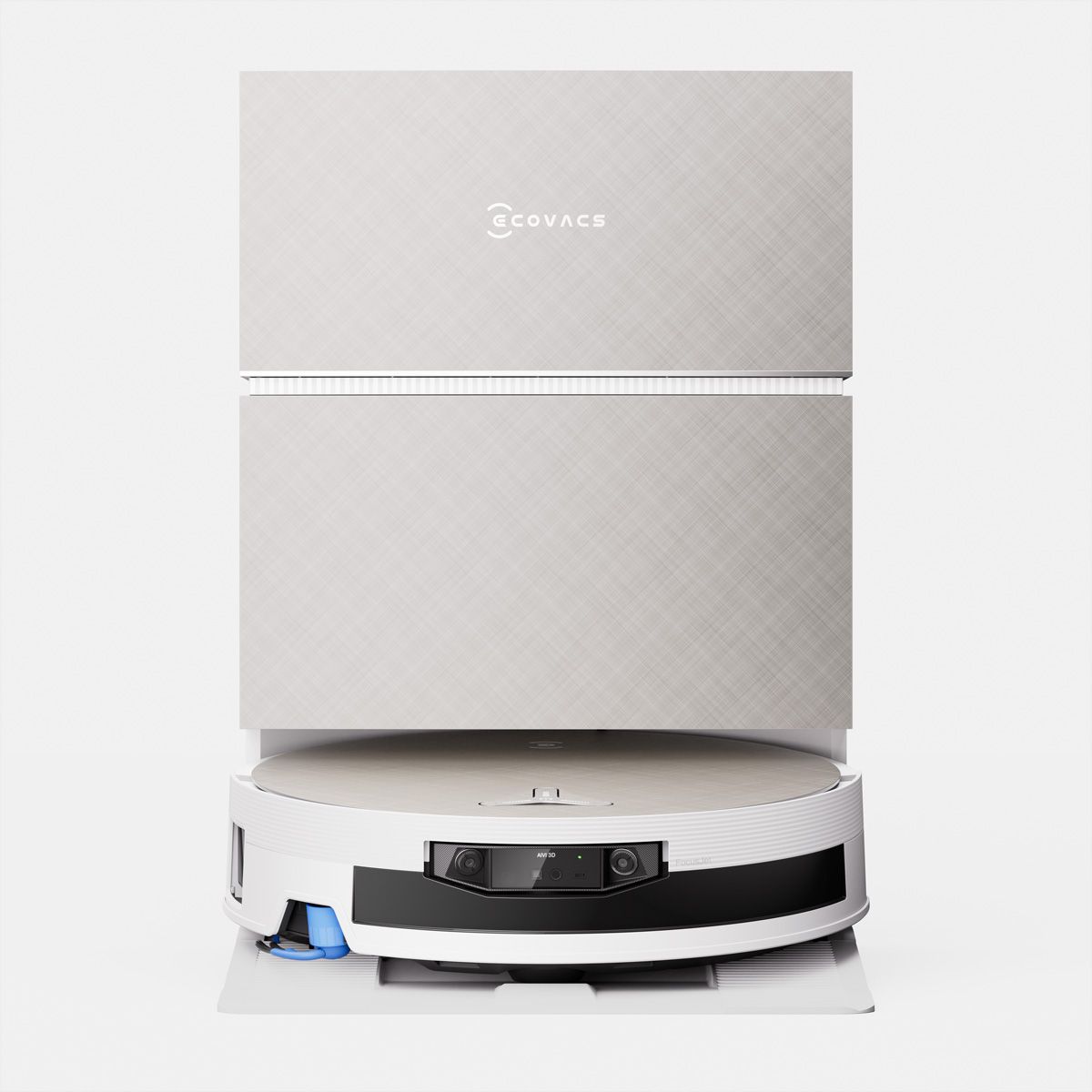 Ecovacs Aspirateur robot X12 PRO OMNI Deebot, blanc