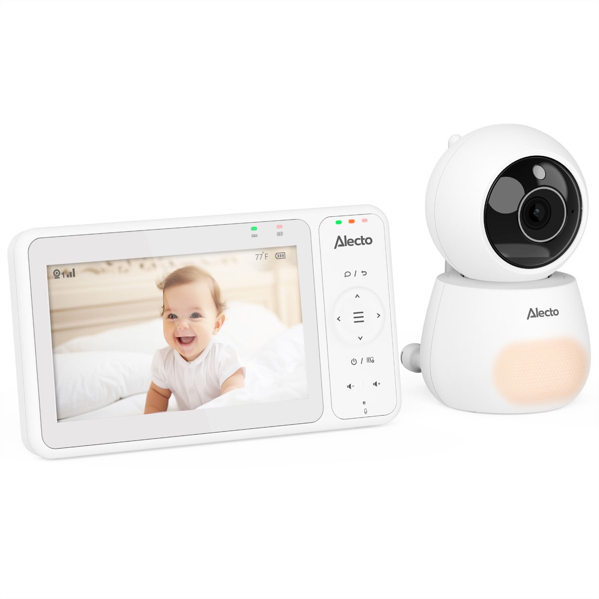 Alecto Babyphone DVM2060 12.7cm Display, Compatibilité avec les applications pour smartphones