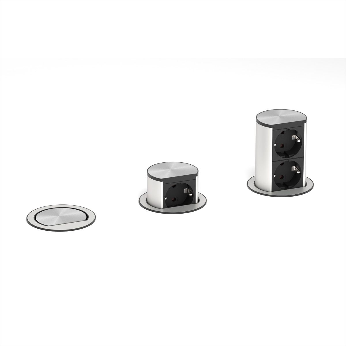 BACHMANN ELEVATOR 2x contact de protection, argent