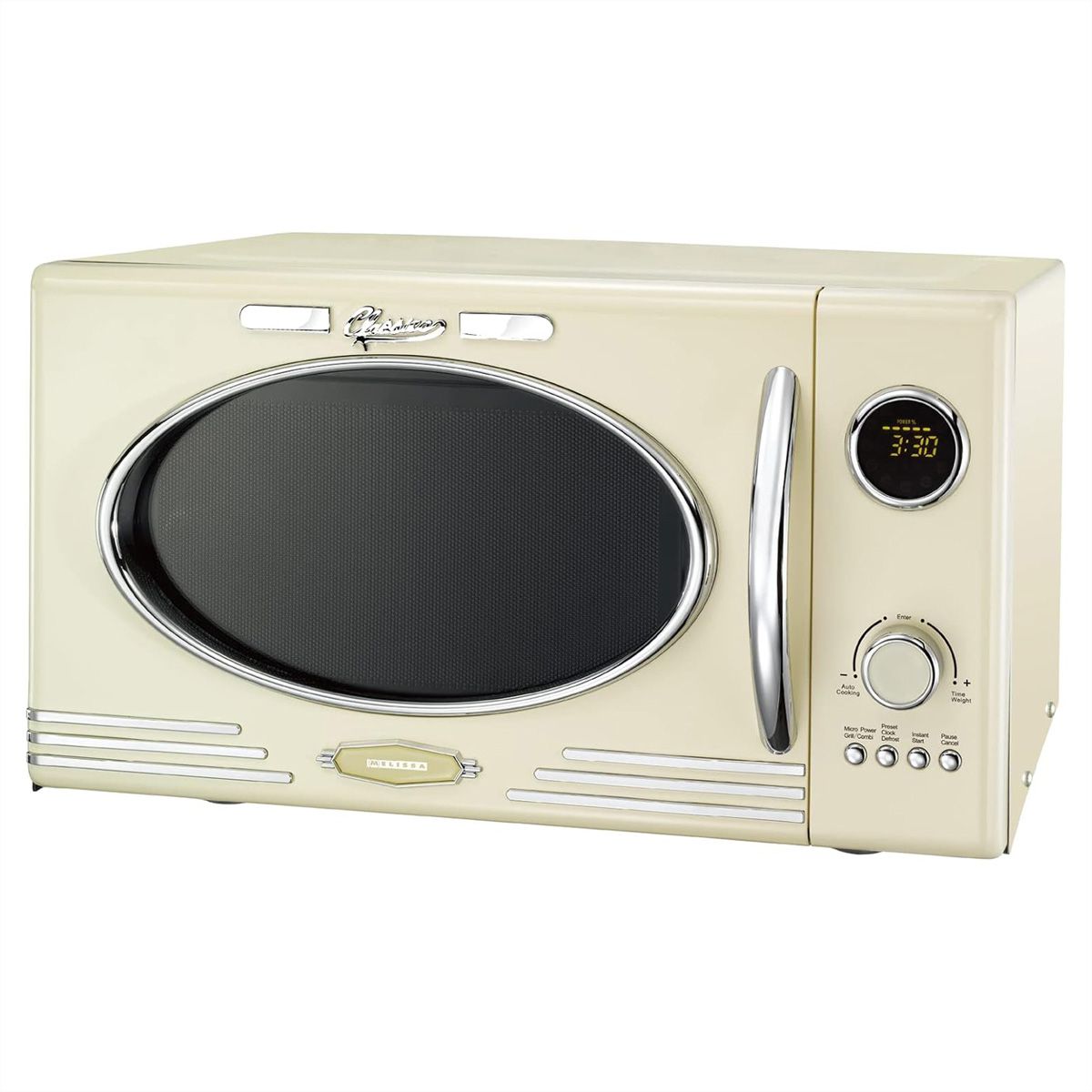 Melissa Mikrowelle 16330128, creme, 800W, 23L