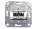 BTR Prise encastrable BC module 2 ports E-DAT, Cat.6 (Classe E)