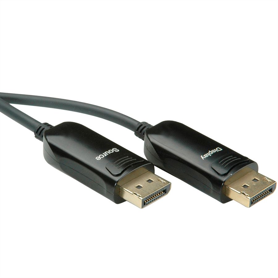 ROLINE DisplayPort v1.4 Kabel (AOC), ST/ST, 20 m
