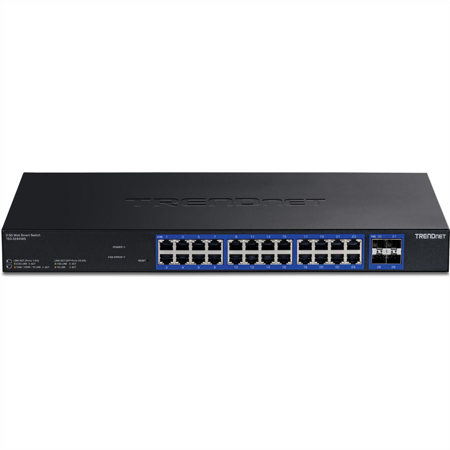 TRENDnet TEG-3284WS Switch web smart Multi-Gigabit à 28 ports
