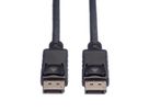 ROLINE DisplayPort Kabel, DP ST - ST, LSOH, schwarz, 2 m