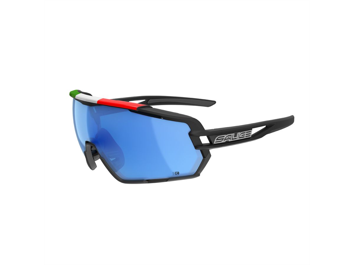 Salice Occhiali Lunettes de sports 020ITA, Black ITA / RW Blue