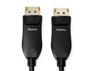 ROLINE Câble DisplayPort v2.1 (AOC), M/M, 50 m