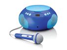 Lenco Boombox SCD-620PK, bleu