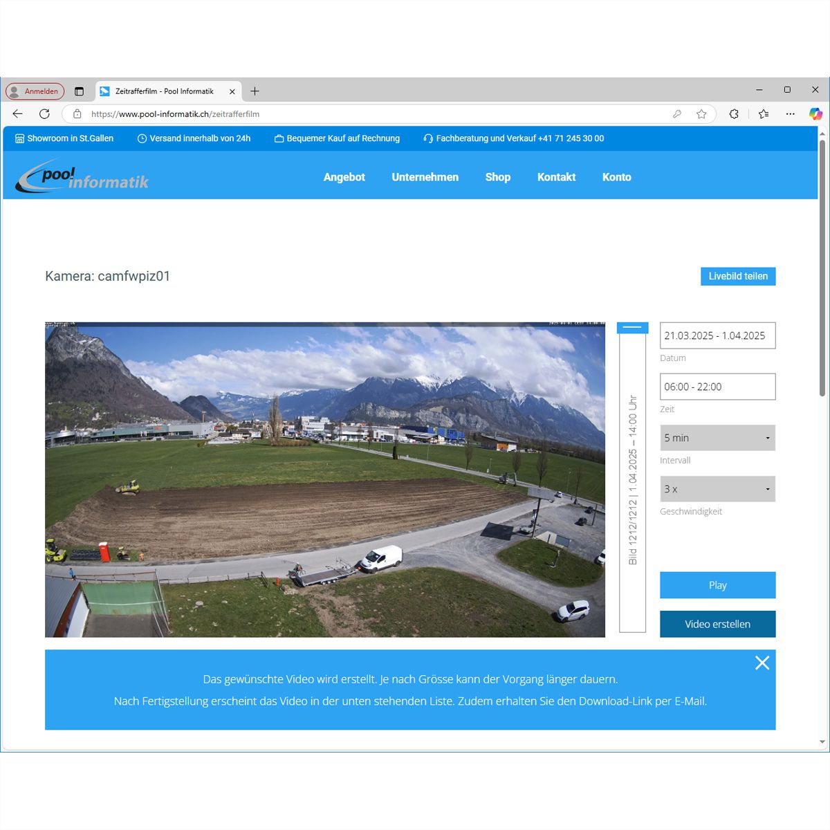 Mobotix Gutschein für Webcam inkl. 24 Monate Übermittlung & Hosting