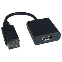 VALUE Câble adaptateur DisplayPort - HDMI, v1.2, HDR 10, DP M-HDMI F