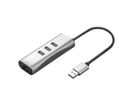 VALUE Convertisseur USB 3.2 Gen 1 - Gigabit Ethernet +Hub 3x
