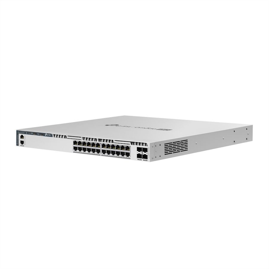 TP-Link Campus Switch S6500-24MPP4Y, 24x2.5G 4x25G PoE L3 Stackable Switch