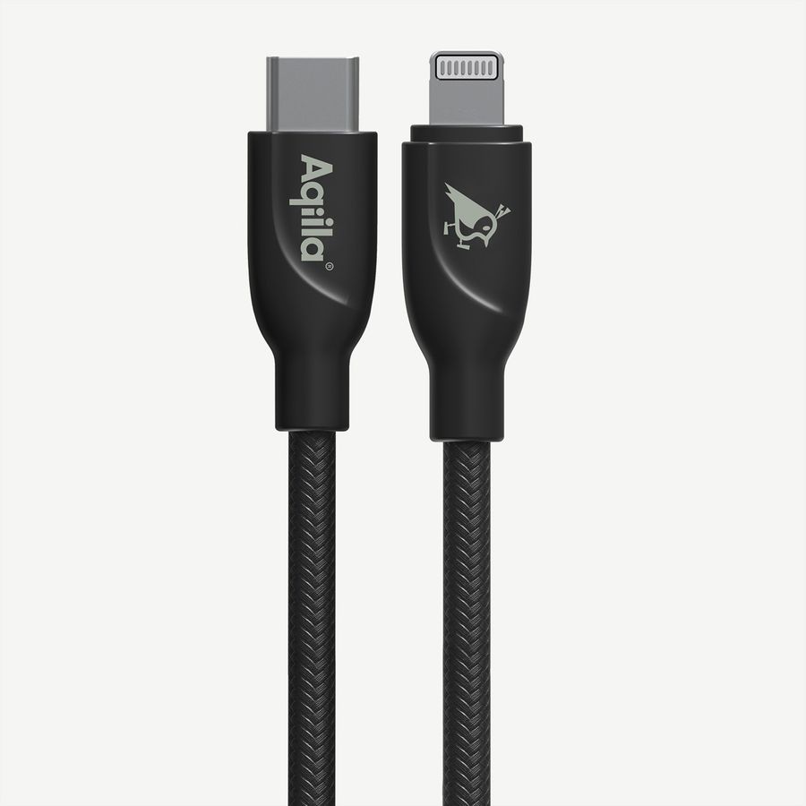 Aqiila Ladekabel Cablebird CB21, 30W Type C auf Appe Lightning 1 Meter