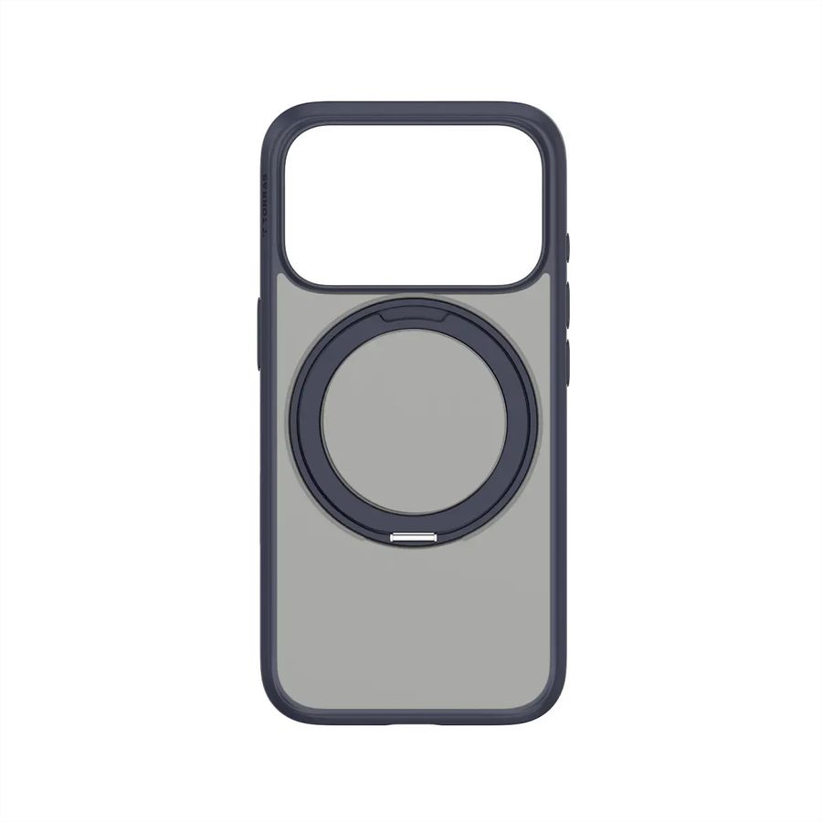 Torras Ostand Spin Softune Case, iPhone 17 Pro Max, MagSafe, noir